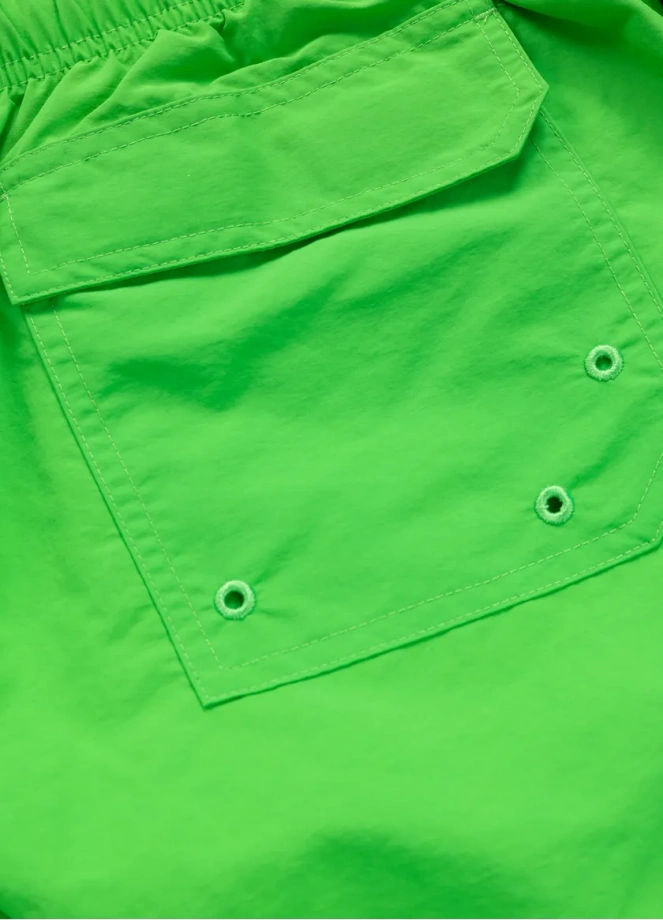 Spodenki szorty kąpielowe męskie Pitbull Crownhill fluo zielone