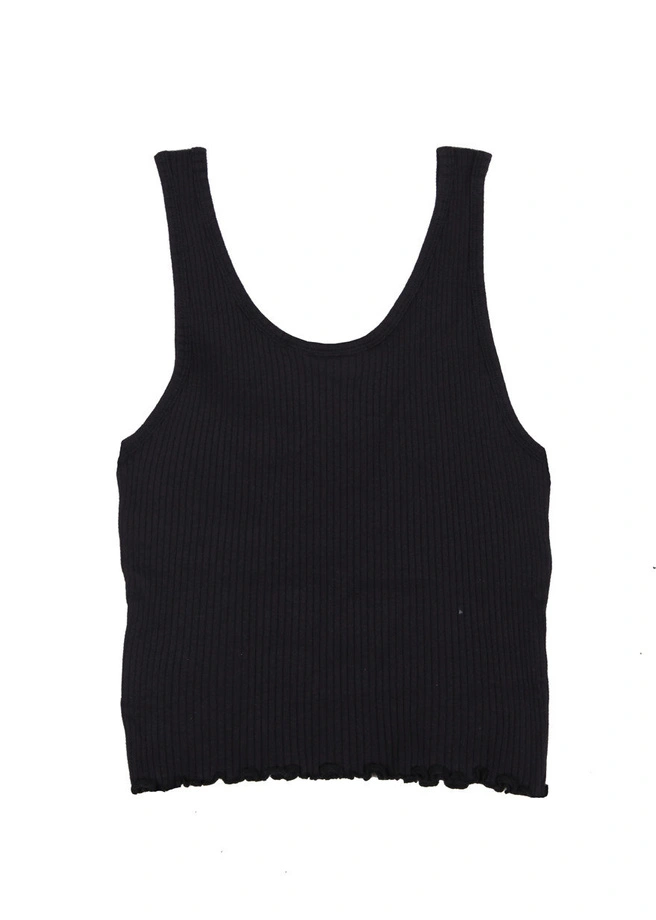 Koszulka tank top damski Champion Logo czarna