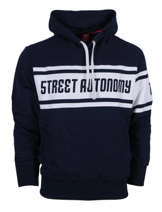 Bluza Street Autonomy Saling hooded blue