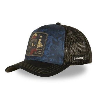 Czapka z daszkiem Capslab Looney Tunes Marvin niebieska