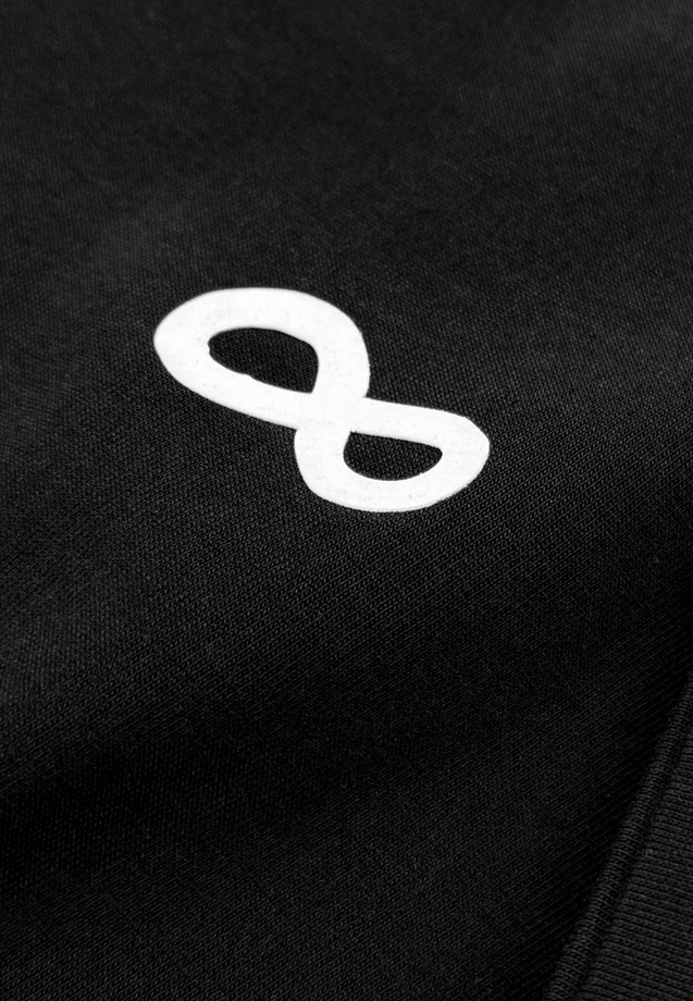 Koszulka męska t-shirt oversize Prosto Big Log Infinity czarna