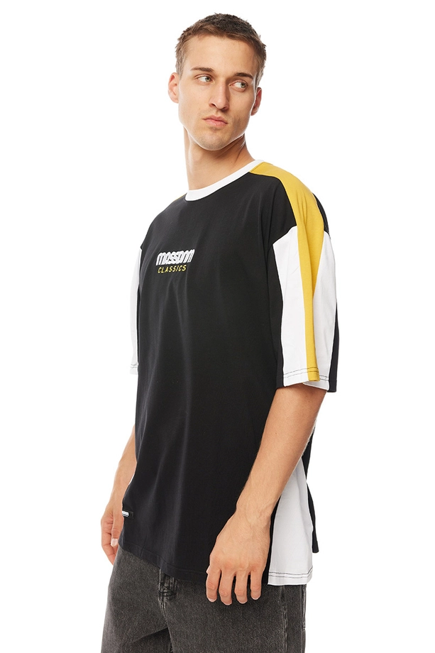 Koszulka męska t-shirt Mass Dnm Drift czarna