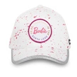 Czapka z daszkiem Capslab Barbie unisex biało/różowa