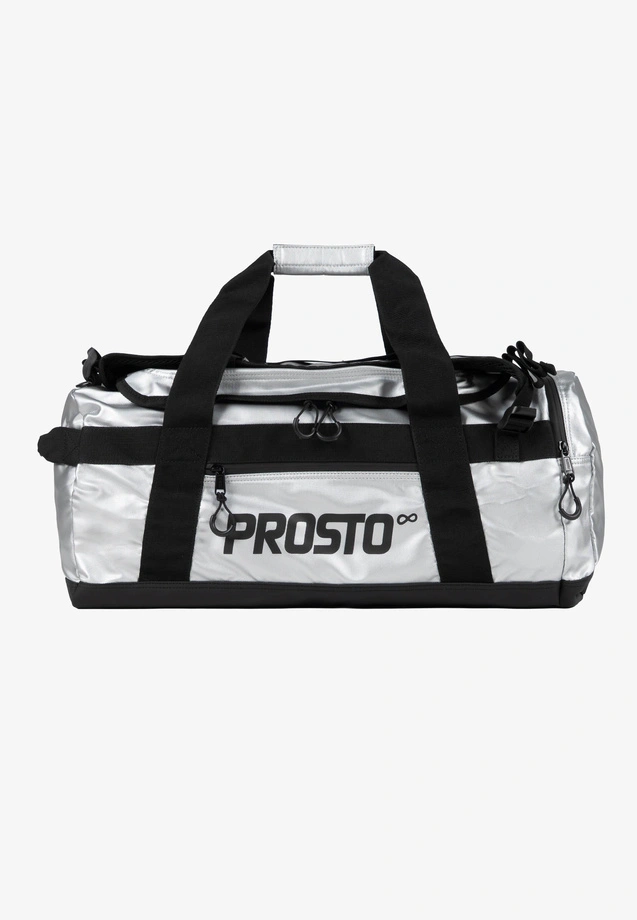 Torba sportowa Prosto Vault Silver srebrna