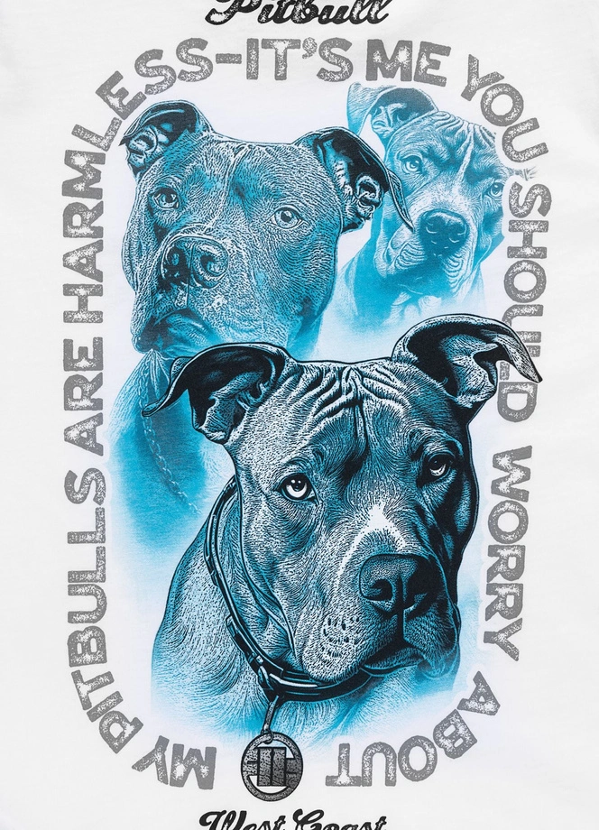 Koszulka t-shirt damska Pit Bull Protector biała