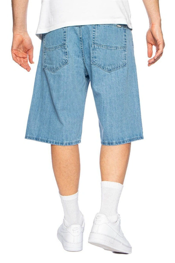 Spodenki męskie jeansowe Mass DNM Slang jasne niebieskie