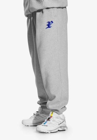 Spodnie dresowe męskie Prosto Ghotic P szare