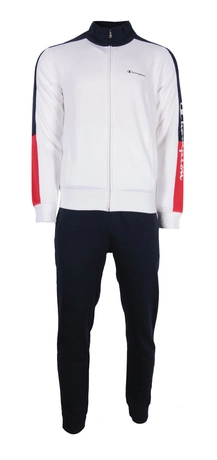 Komplet dresowy Champion Small Logo Two Tone crewneck biały