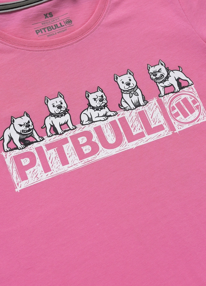 Koszulka t-shirt damska Pit Bull Pitbull Softbite różówa