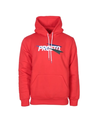 Bluza męska Prosto Klasyk Tronit hoodie czerwona