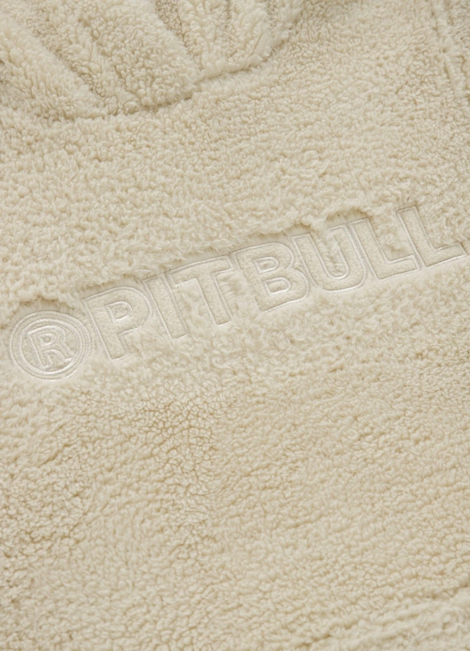 Bluza damska z kapturem Pitbull Aragona beżowa