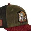 Czapka z daszkiem Capslab Looney Tunes Tom&Jerry khaki zielona