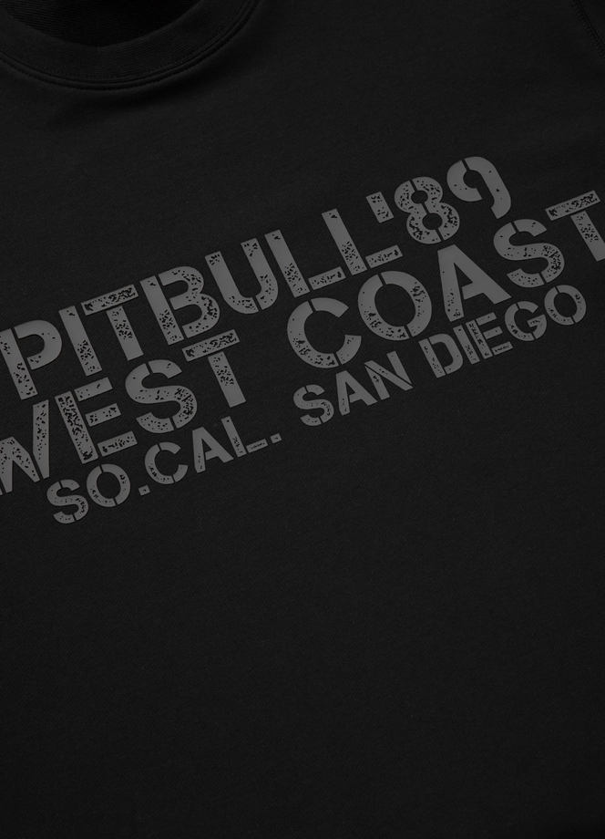 Bluza męska bez kaptura Pitbull Pit Bull Driving czarna