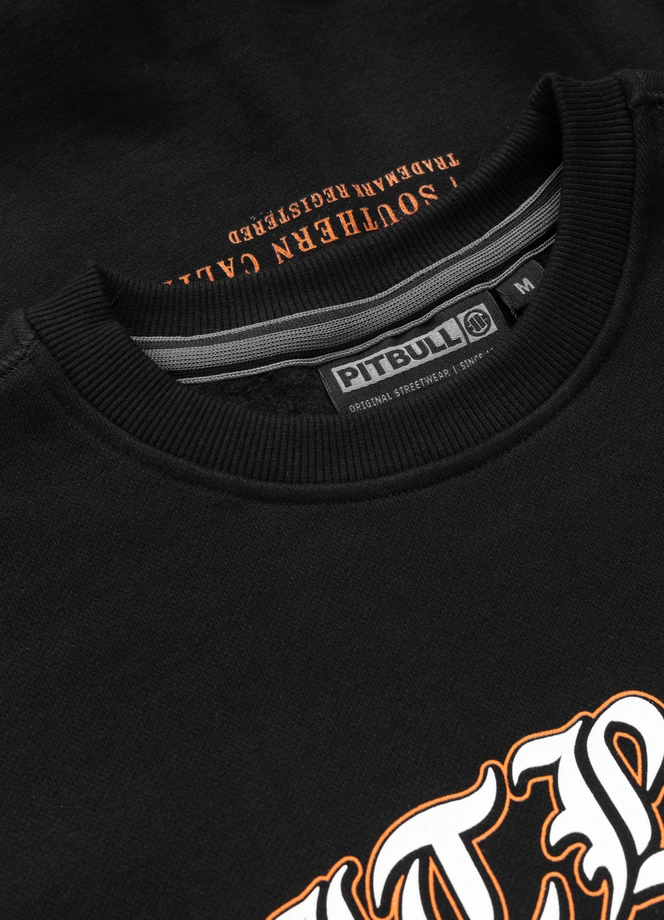 Bluza męska bez kaptura Pit Bull Tattoo czarna