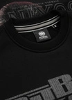 Bluza męska bez kaptura Pitbull Pit Bull Boxing FD black