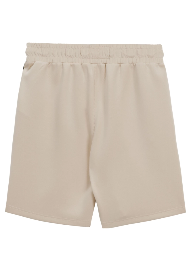 Komplet dresowy krótki Pitbull Pit Bull Powers off-white kremowa