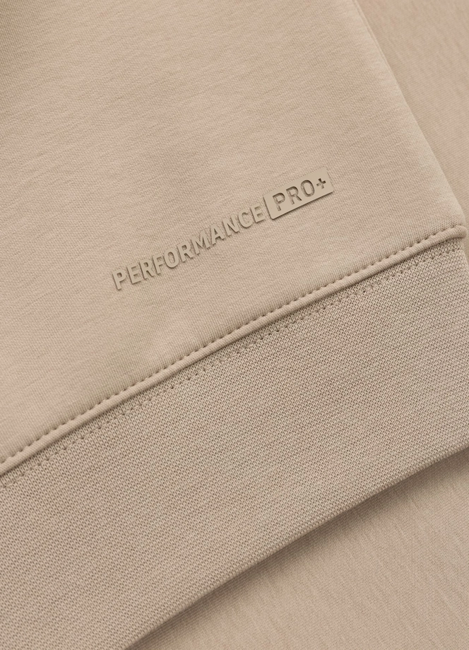 Bluza damska bez kaptura Pitbull Discovery 25 beżowa