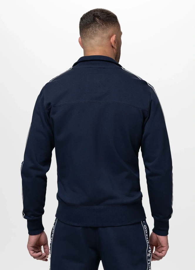 Bluza męska rozpinana Pit Bull Nexus granatowa