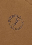 Bluza męska z kapturem Pit Bull San Diego CA miodowy żółty