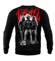 Bluza męska bez kaptura Public Enemy 1.3.1.2 black/red crewneck czarna