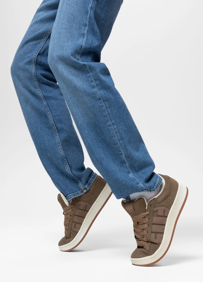 Buty sportowe sneakersy męskie Pit Bull Walker brązowe