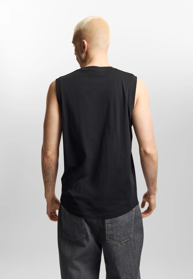 Koszulka męska Tank Top Prosto Logotype czarna