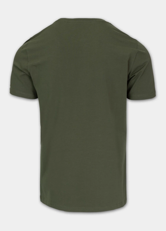 Koszulka t-shirt Pit Bull No Logo zielona