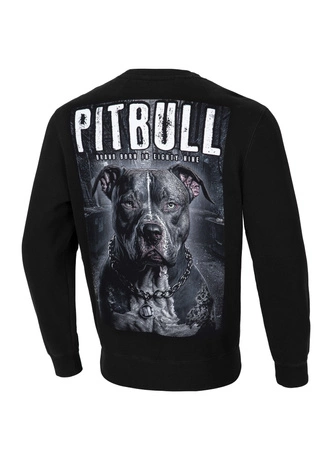 Bluza męska Pitbull Pit Bull Street King crewneck czarna