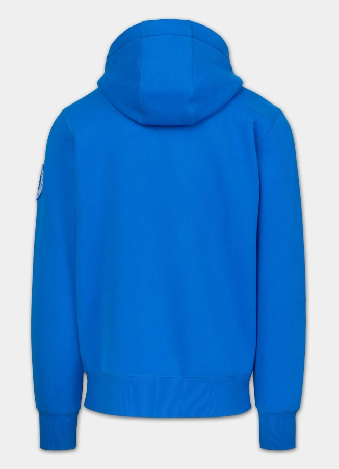 Bluza męska z kapturem Pit Bull Norton niebieska