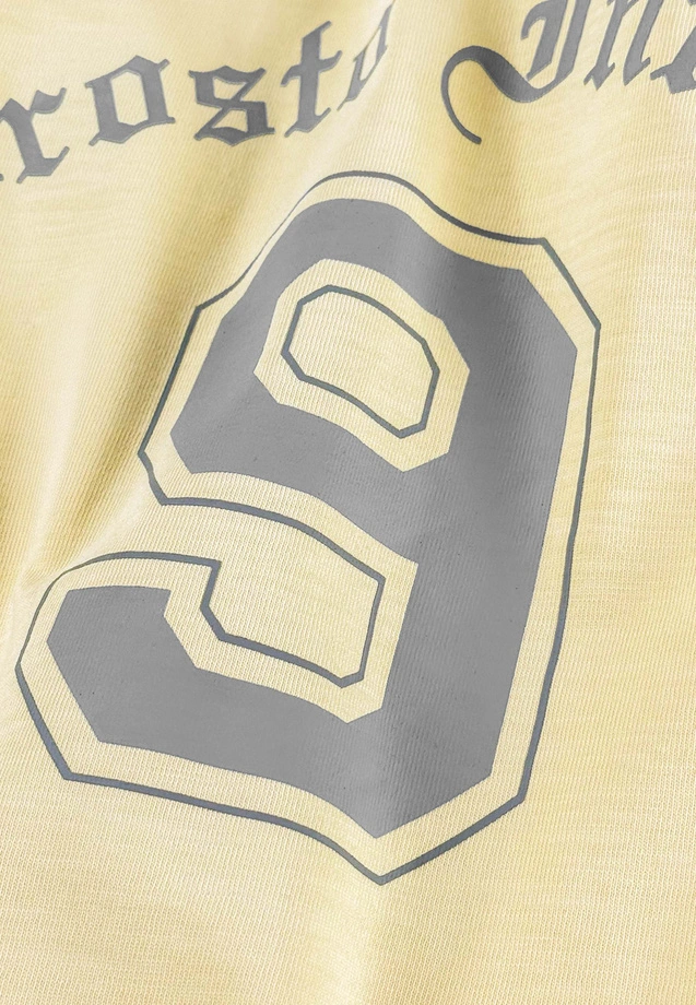 Koszulka męska t-shirt oversize Prosto Nine żółta