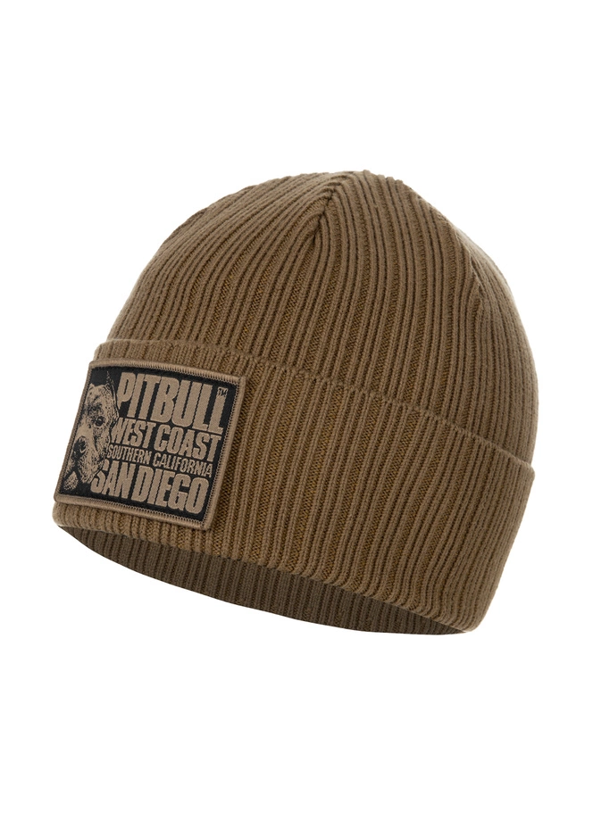 Czapka zimowa Pit Bull Beanie Silvas Blood Dog 24 brązowa