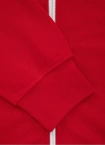 Bluza męska z kapturem Pitbull Pit Bull Small Logo Zip Terry czerwona