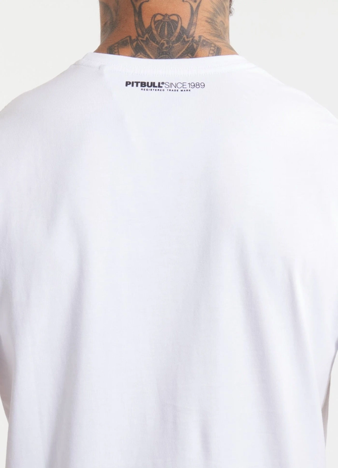 Koszulka męska T-Shirt Pitbull Casino biała