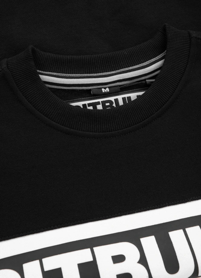 Bluza męska Pitbull Pit Bull Sherwood 24 crewneck czarna