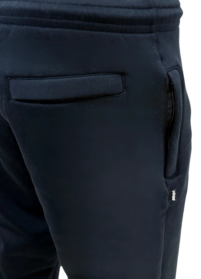 Spodnie męskie dresowe baggy Diil Gradient czarne