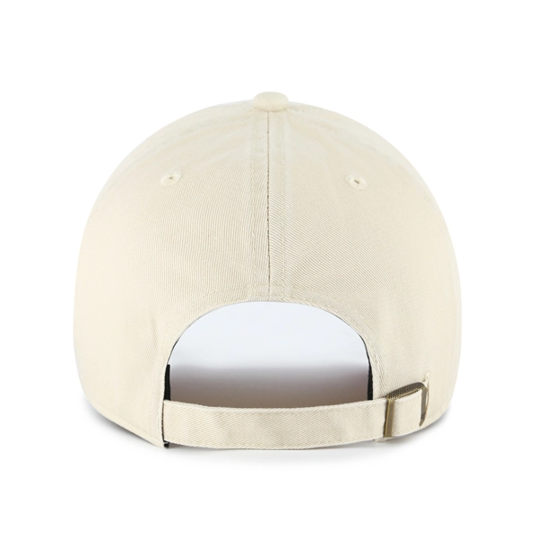 Czapka z daszkiem 47 Brand Los Angeles Dodgers Ballpark Clean Up kremowa