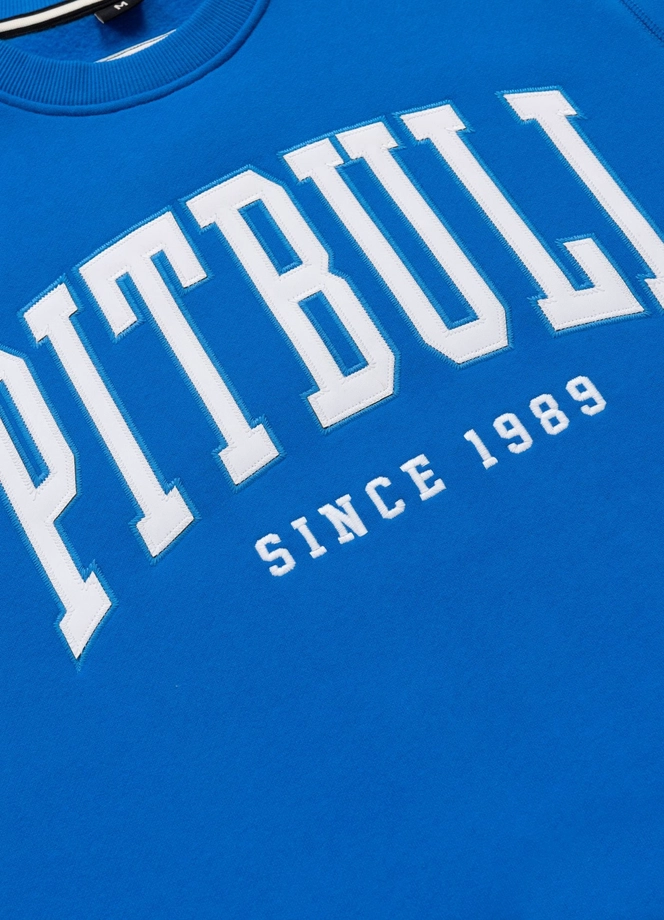 Bluza męska bez kaptura Pit Bull Norton niebieska