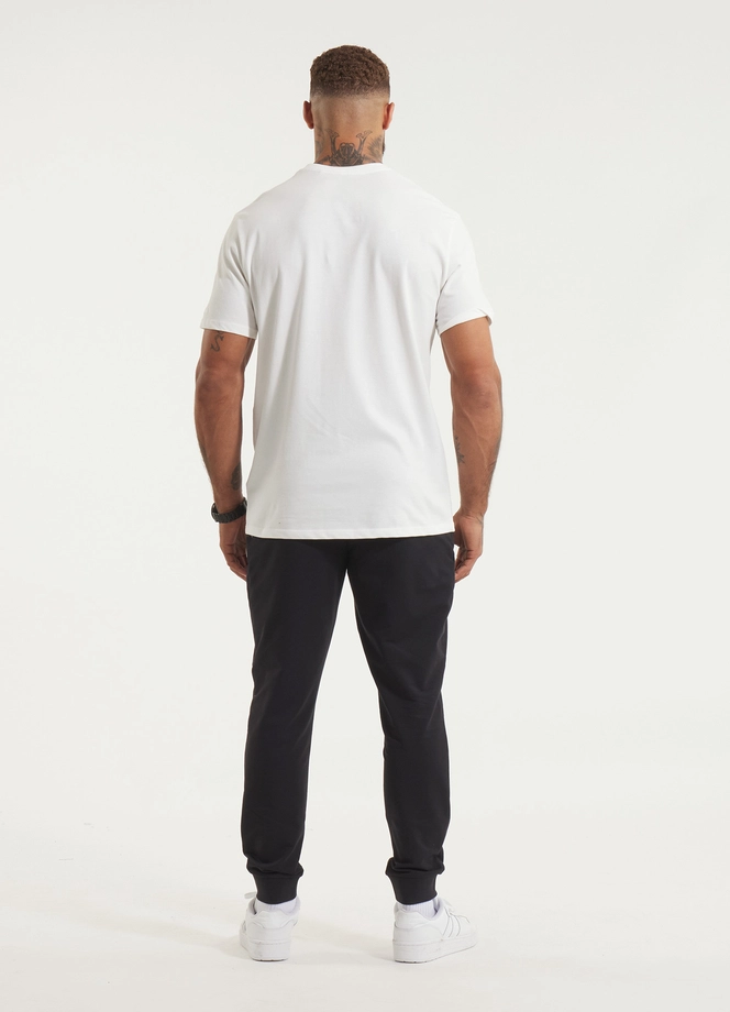 Spodnie męskie dresowe Pitbull Pit Bull Tape Nugget czarne