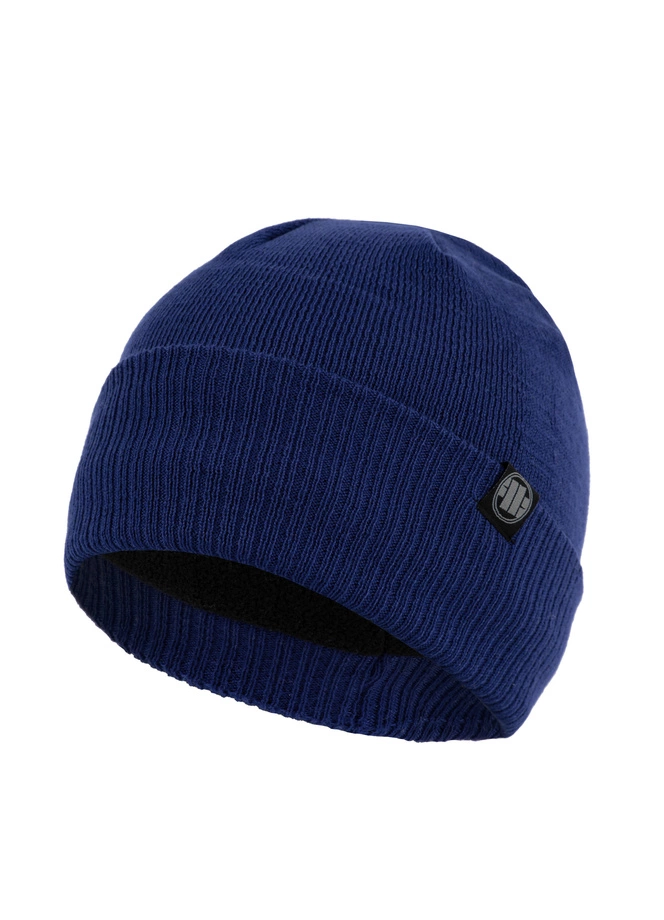 Czapka zimowa Pit Bull Small Logo Beanie niebieska