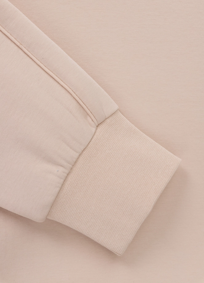 Bluza damska z kapturem Pitbull Discovery beżowa