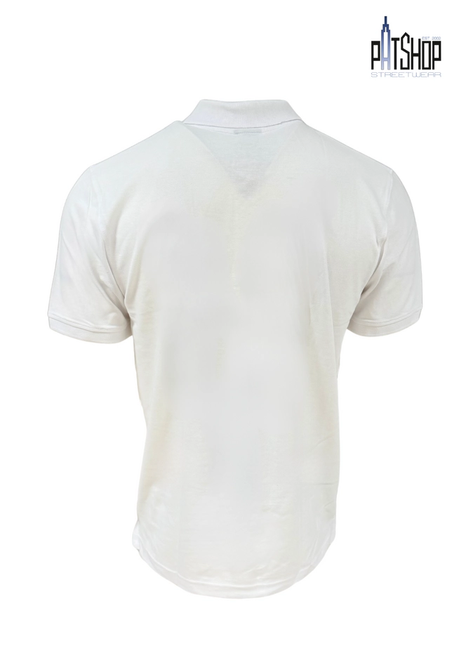 Koszulka męska Polo Prosto Lior biała