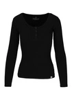 Koszulka longsleeve damski Pit Bull Rib czarna