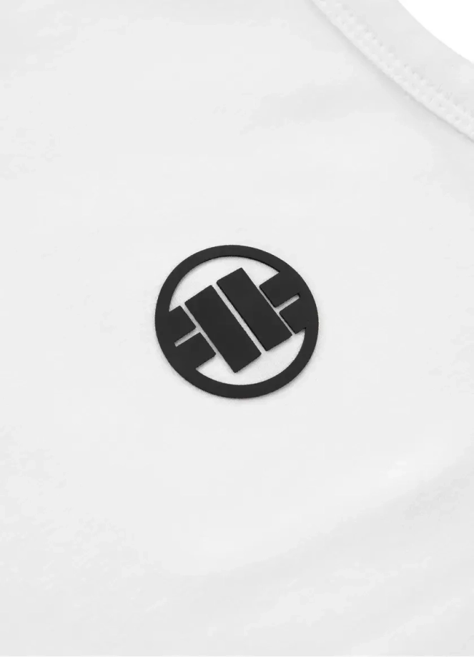 Koszulka męska tank top Pit Bull Pitbull Small Logo biały