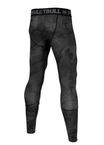 Leginsy techniczne Pit Bull Pitbull Leggins Net Camo Hilltop czarne camo
