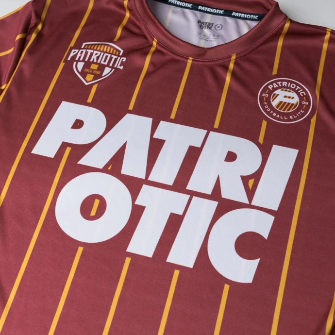 Koszulka męska T-shirt Patriotic Cls Football Rust brązowa