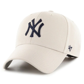 Czapka z daszkiem 47 Brand New York Yankees Bone MVP kremowa
