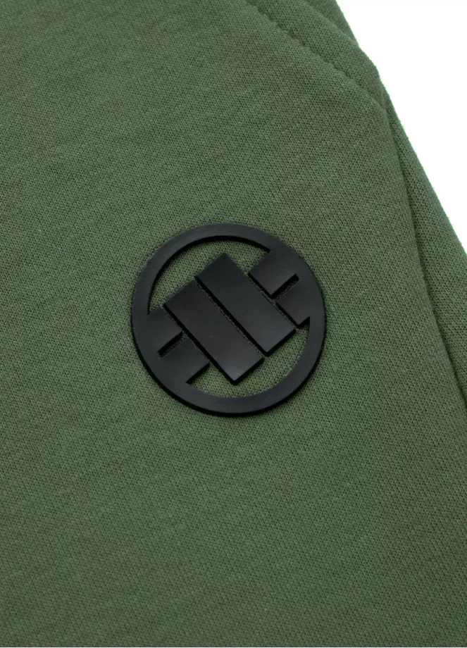 Spodnie dresowe męskie Pitbull Pit Bull West Coast Dolphin zielone