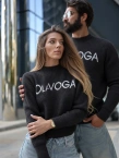 Sweter damski Olavoga VILLA brązowy