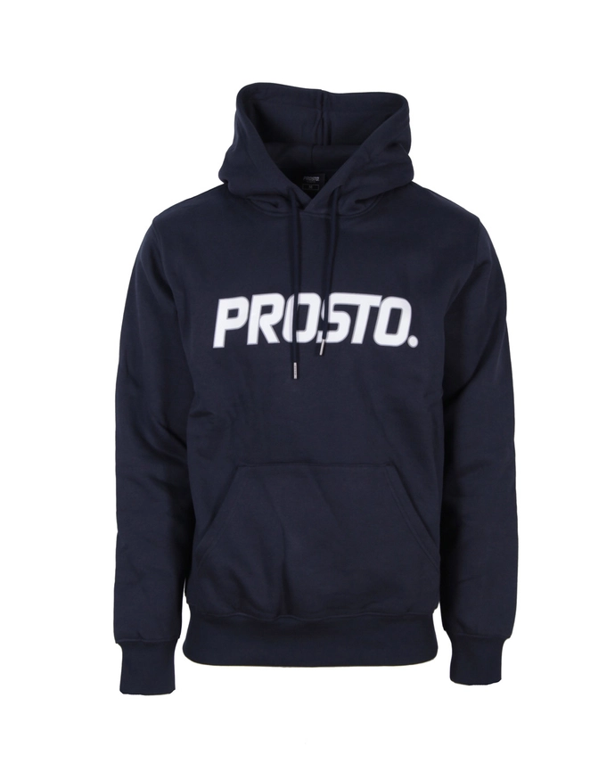 Bluza męska z kapturem Prosto Klasyk Sweer hoodie granatowa
