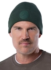 Czapka zimowa Pitbull Beanie San Diego CA ciemno zielona
